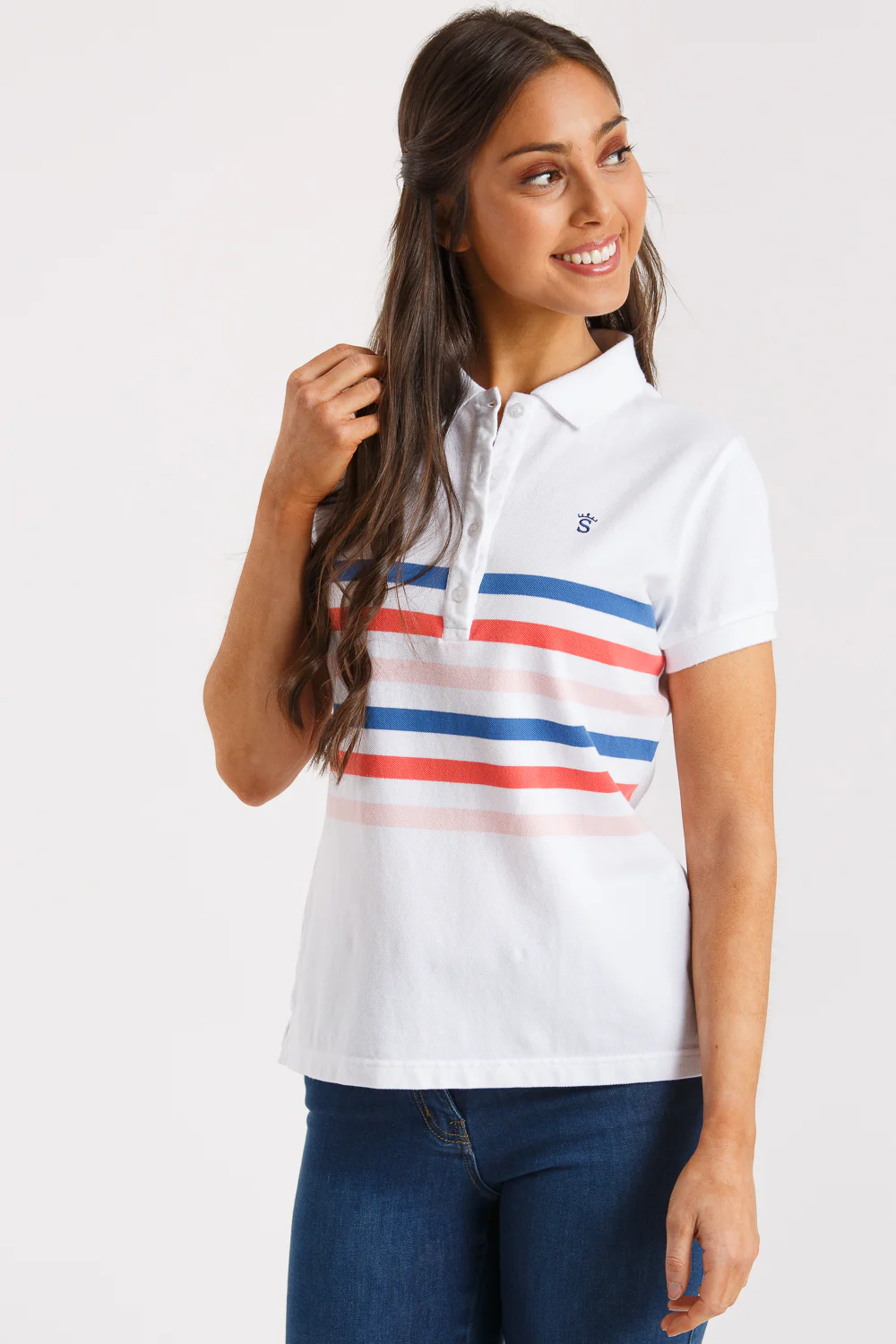 Polo Blanco raya - Image 3