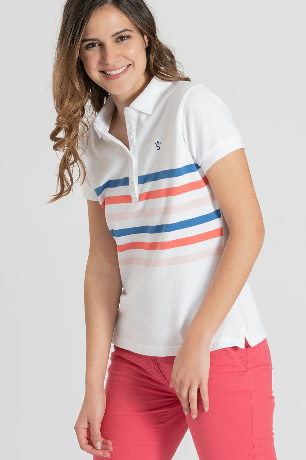 Polo Blanco raya - Image 4