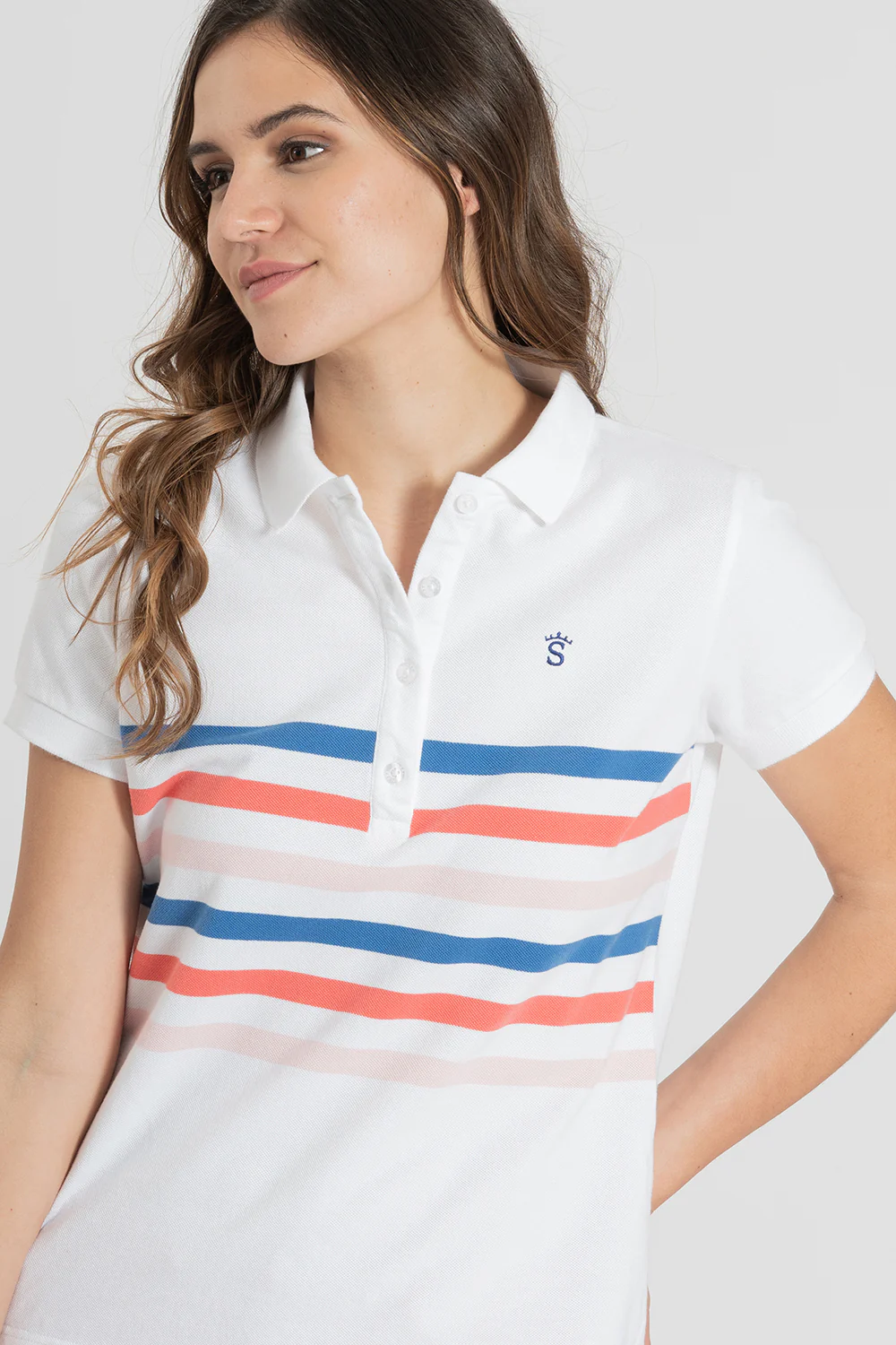 Polo Blanco raya - Image 5