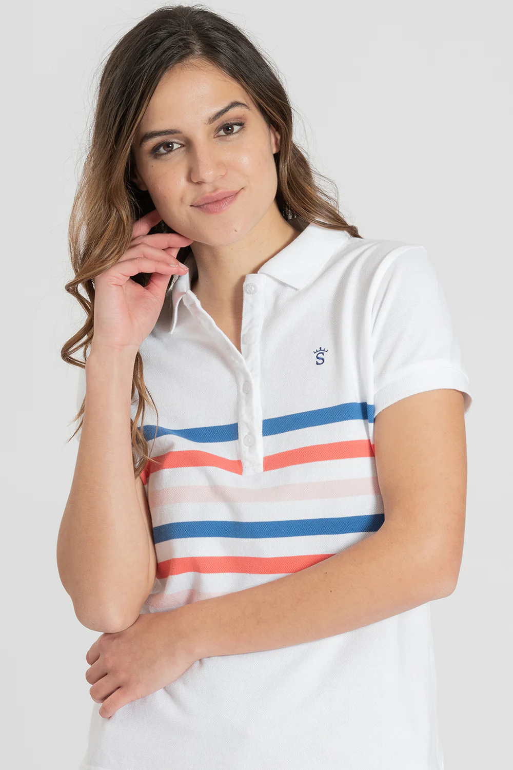 Polo Blanco raya - Image 8