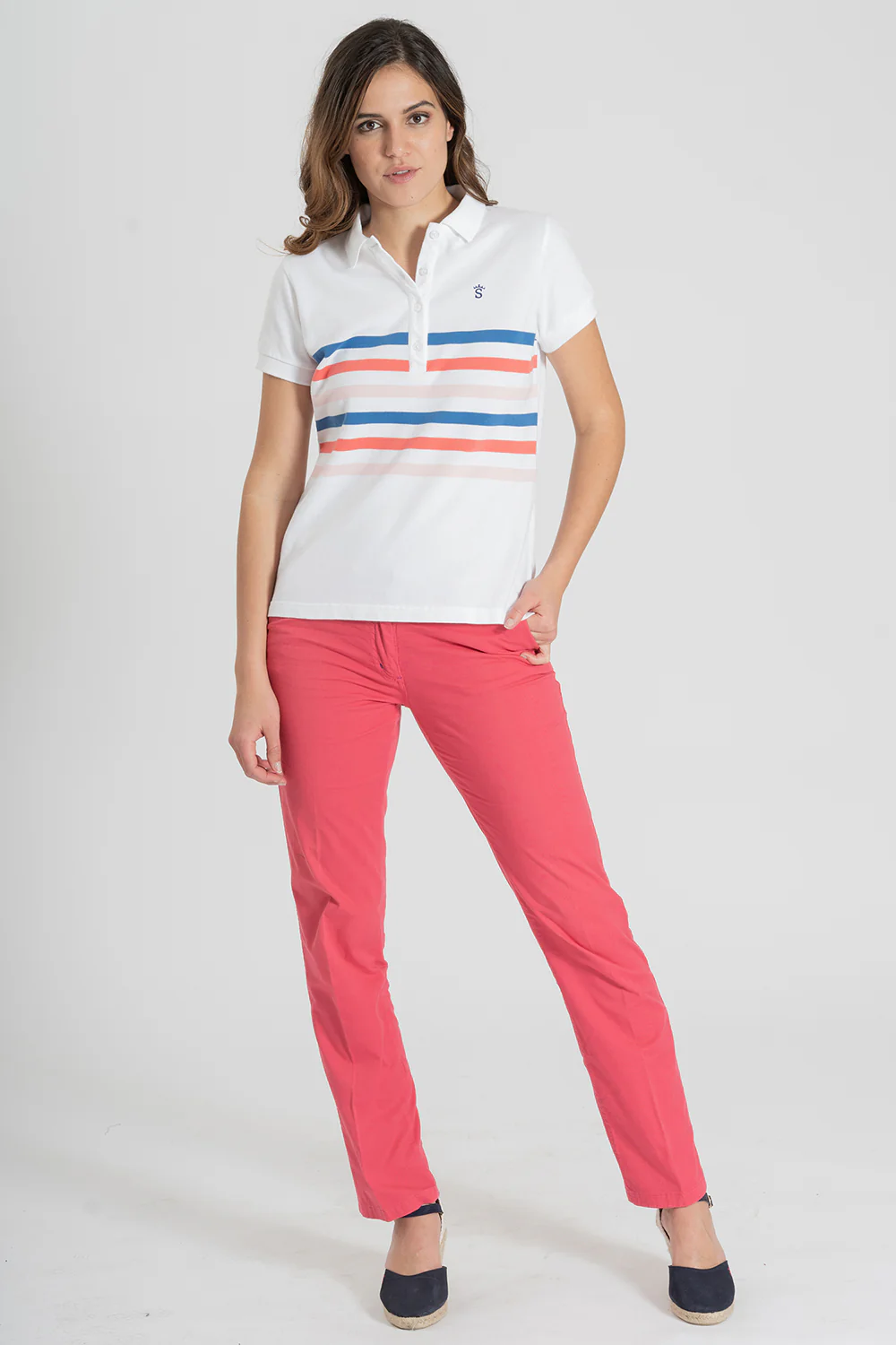 Polo Blanco raya - Image 9