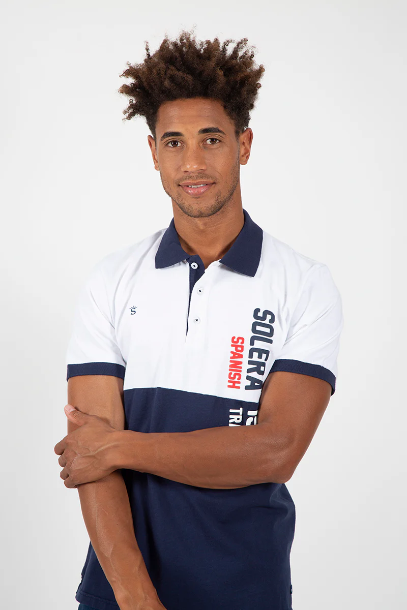 Polo blanco marino trade