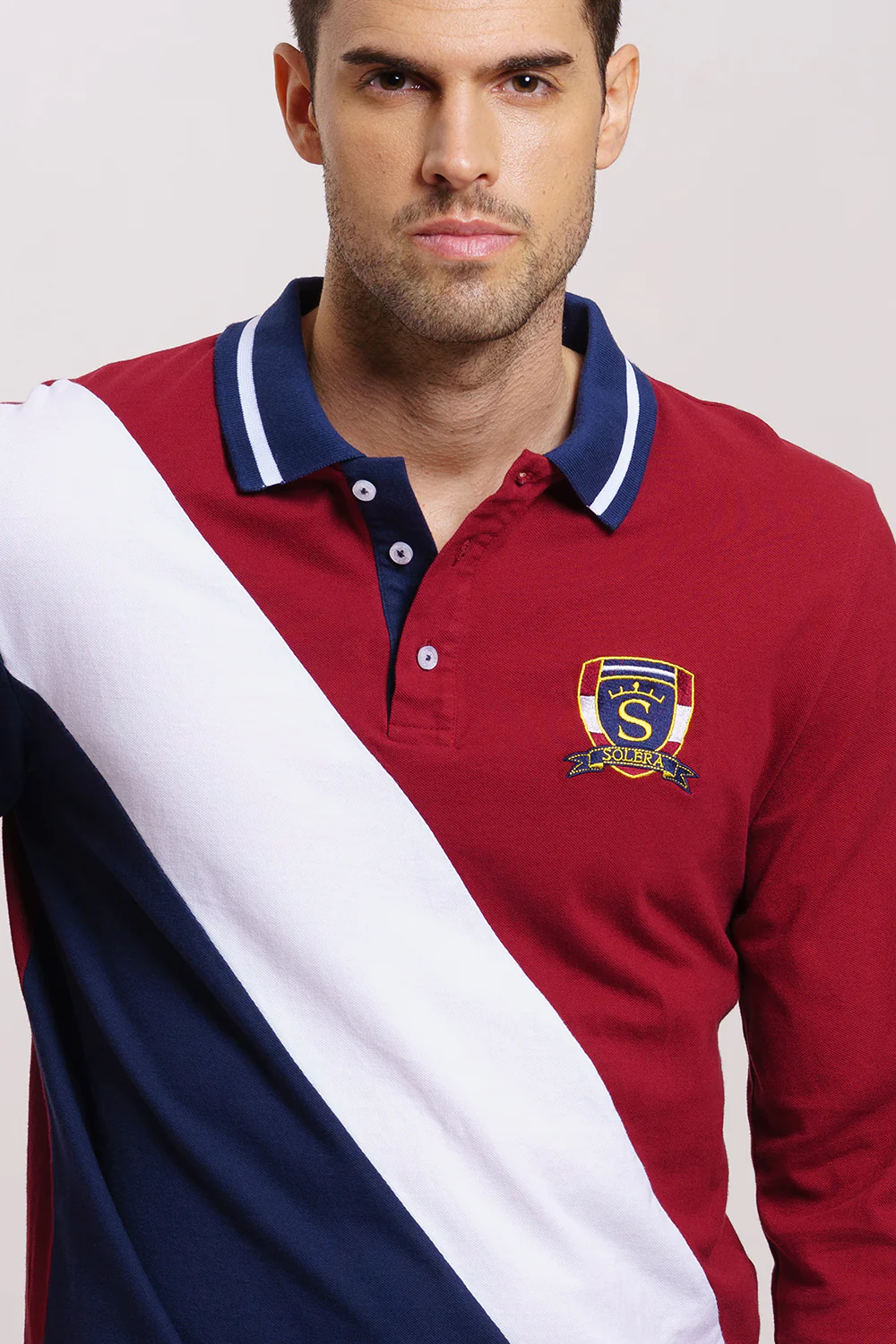 Polo Burdeos/Marino - Image 3