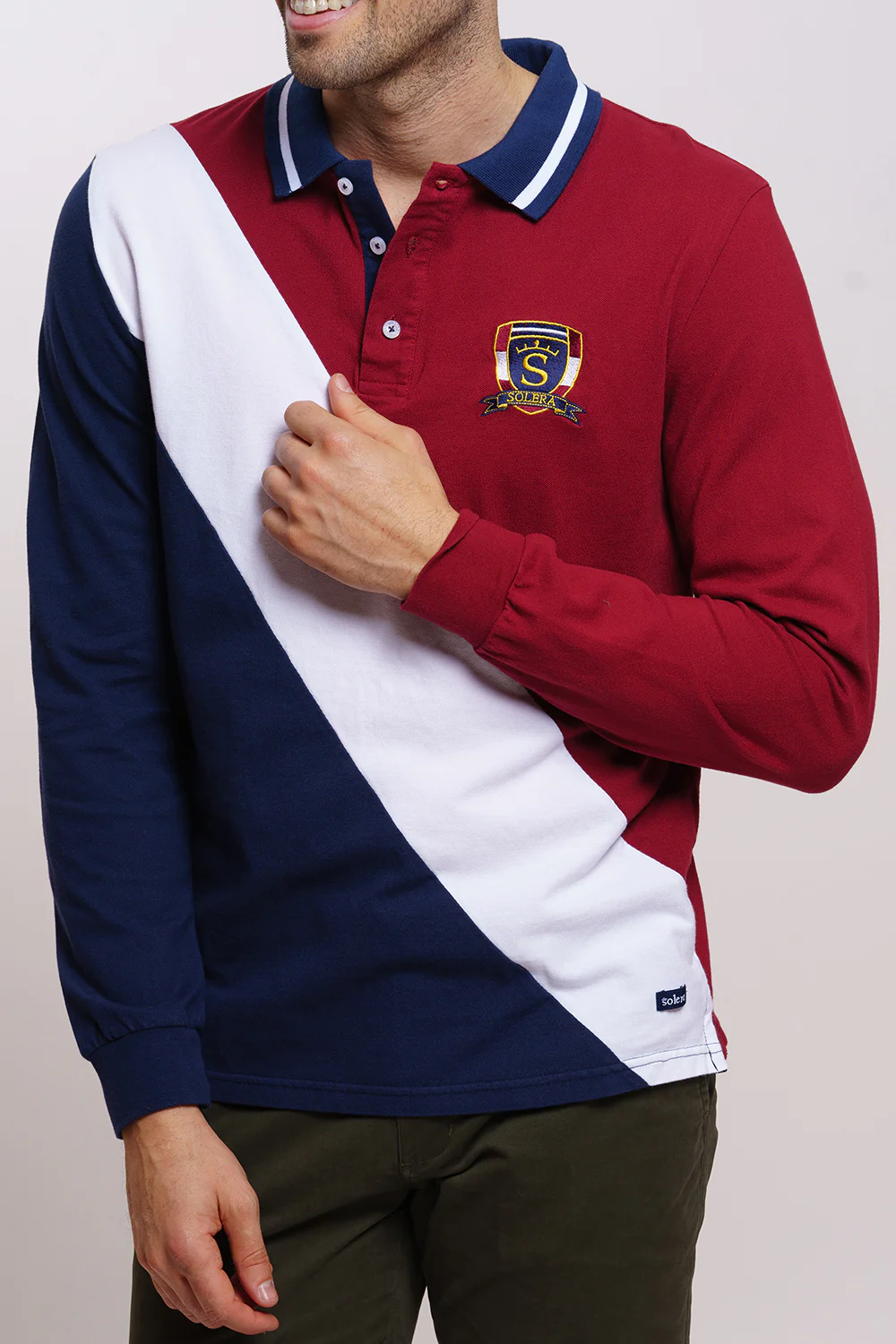 Polo Burdeos/Marino - Image 4