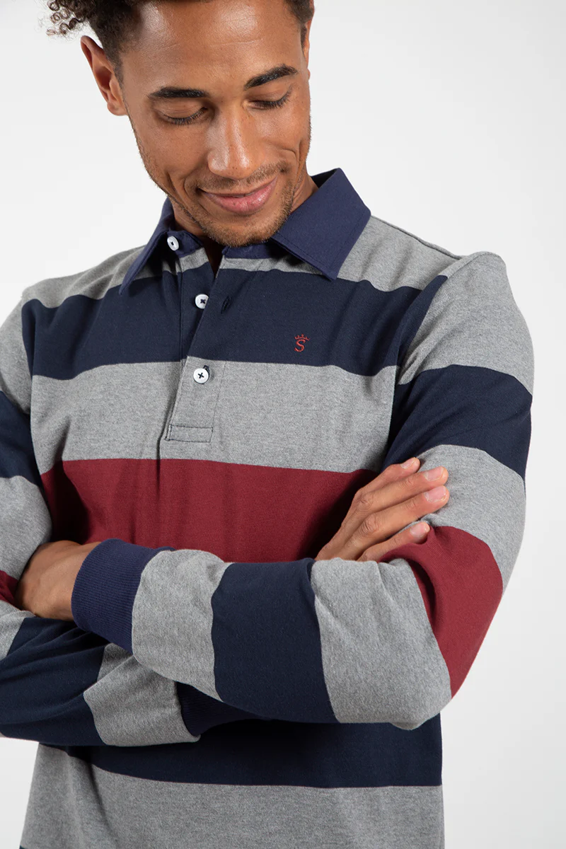 Polo Gris Rayas - Image 2