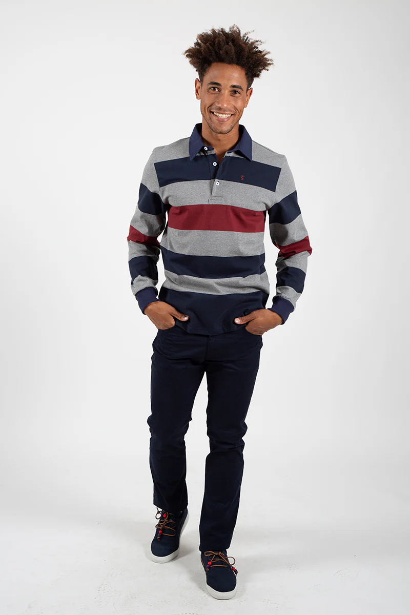 Polo Gris Rayas - Image 3