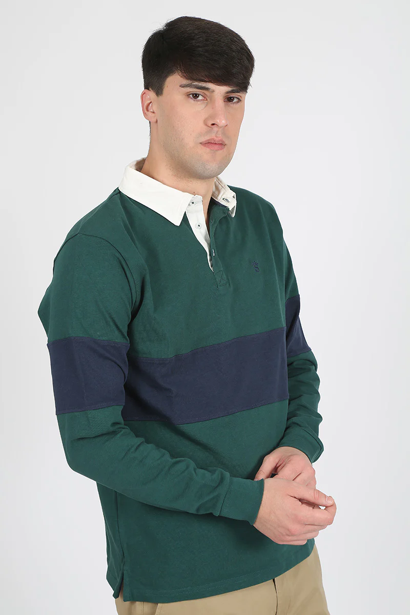 Polo franja Kaki - Image 4