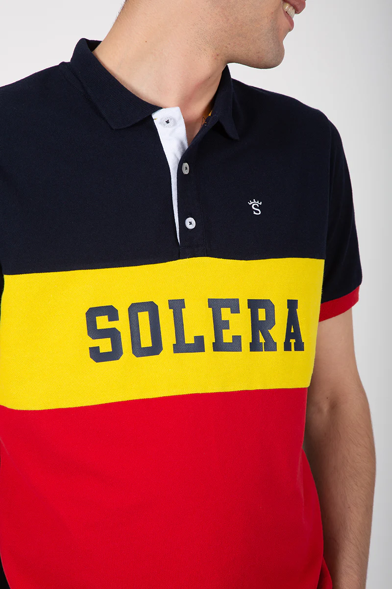 Polo Franja Solera Marino - Image 4