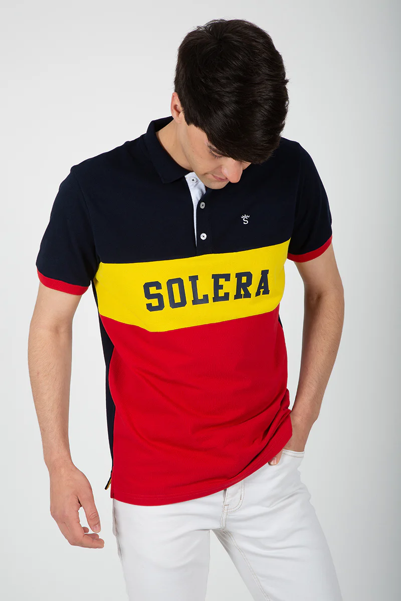 Polo Franja Solera Marino - Image 5
