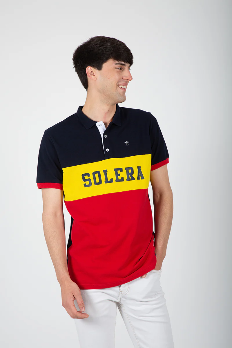 Polo Franja Solera Marino - Image 6