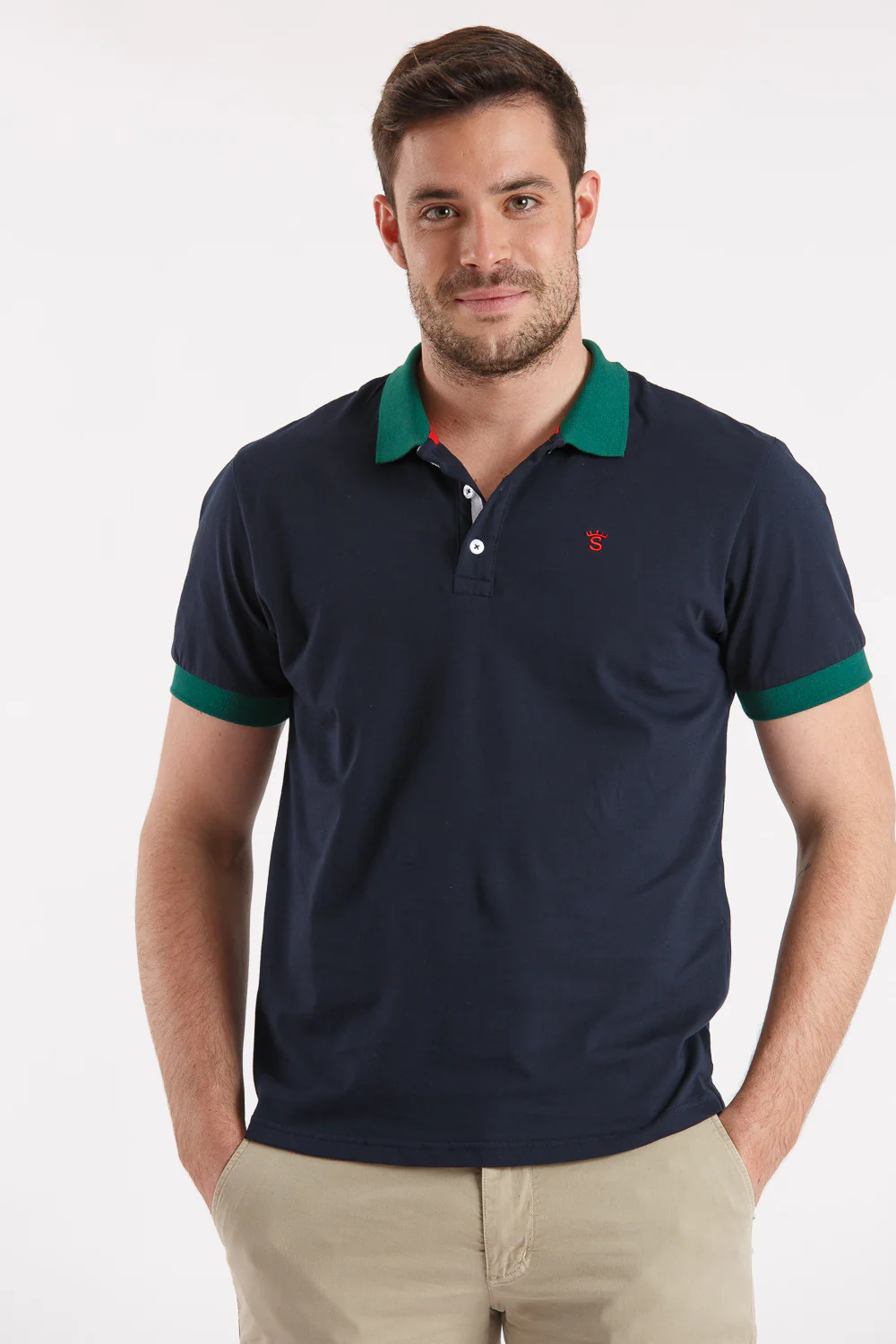 Polo marino green - Image 4