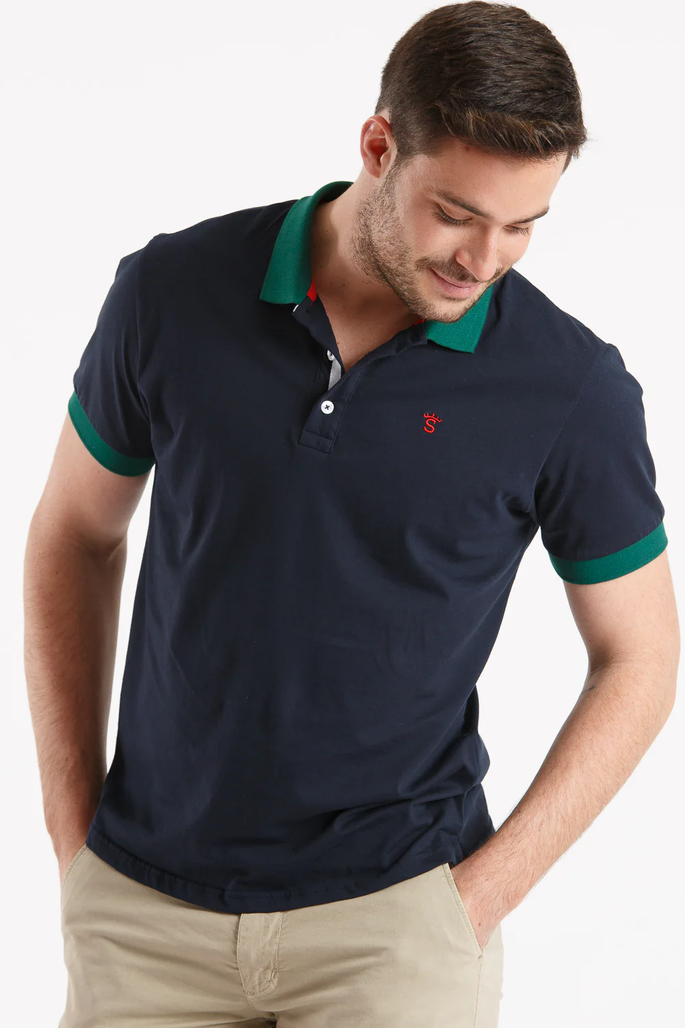 Polo marino green - Image 5