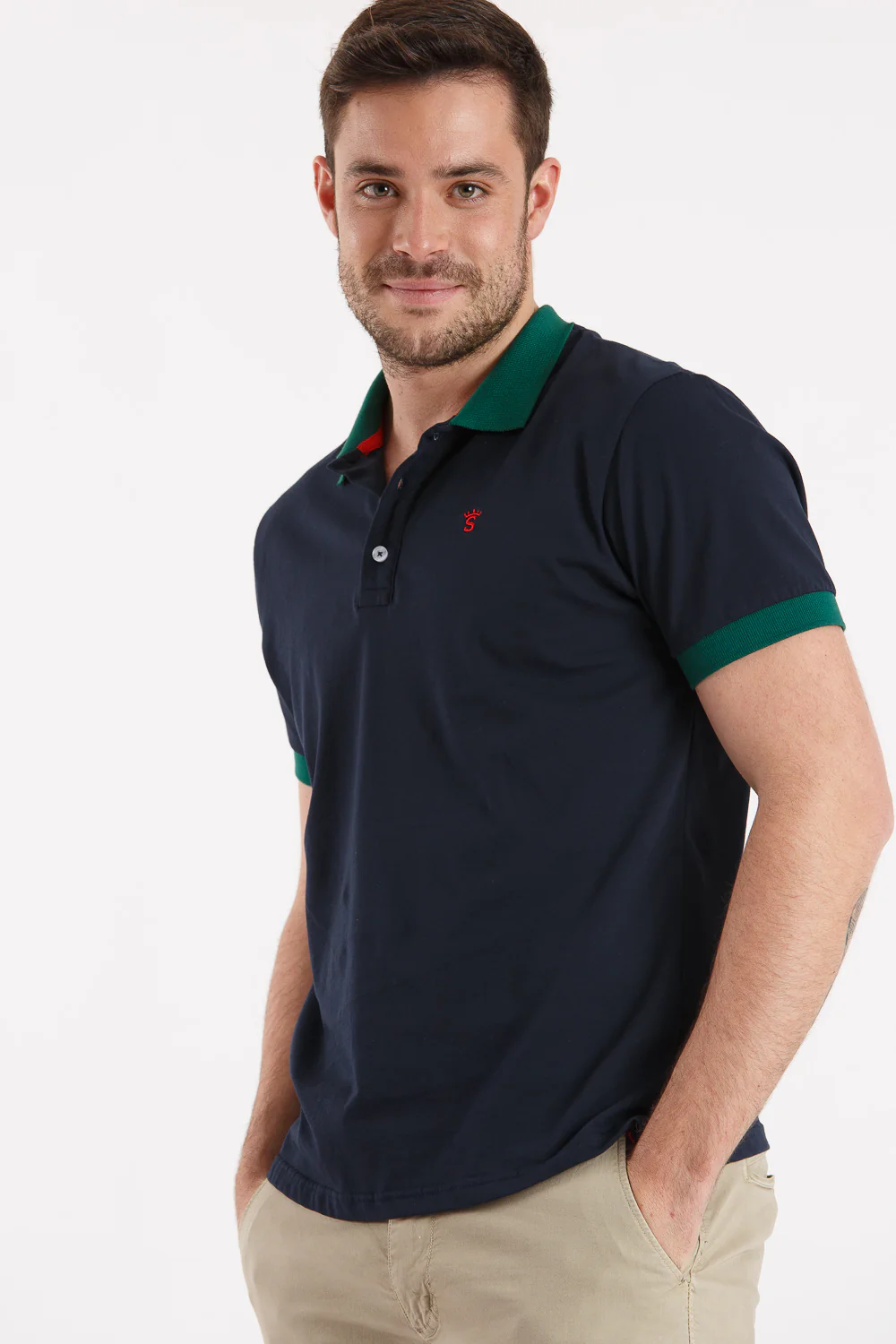 Polo marino green - Image 6