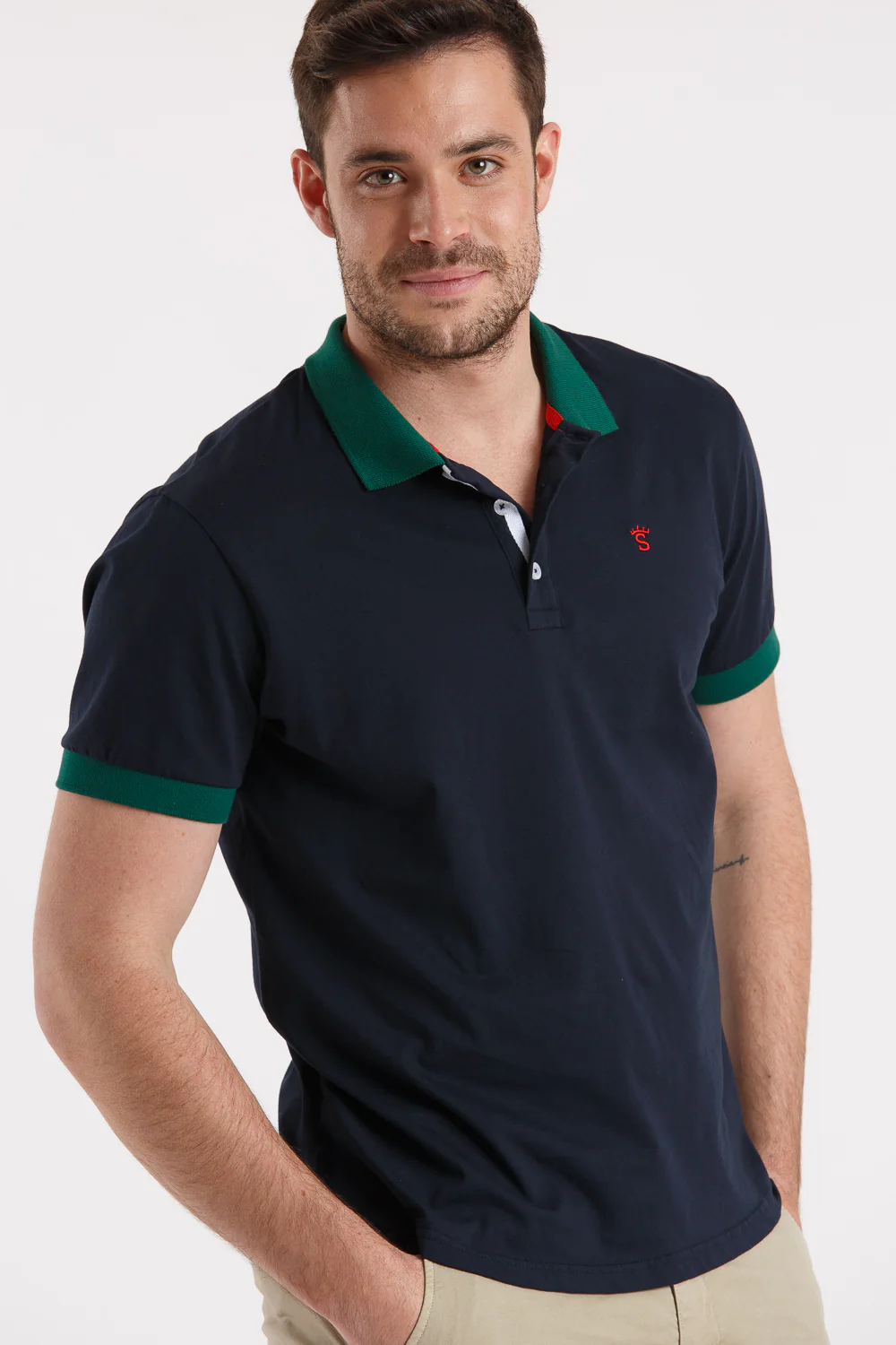 Polo marino green - Image 8