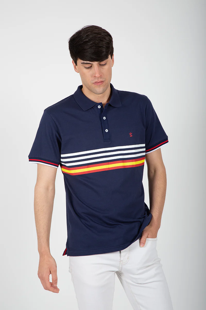 Polo marino franjas España