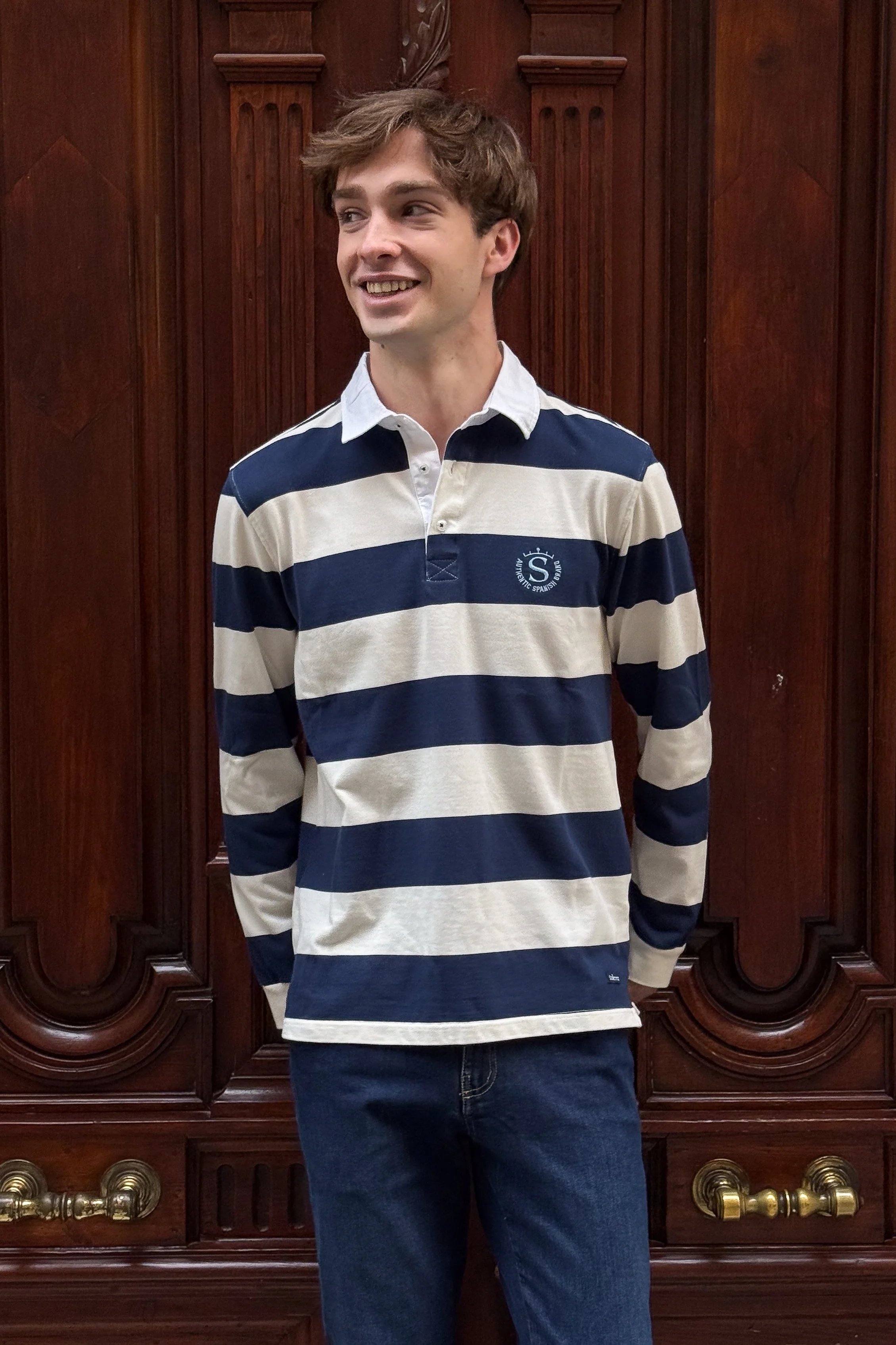 Polo Rayas Marino - Image 3