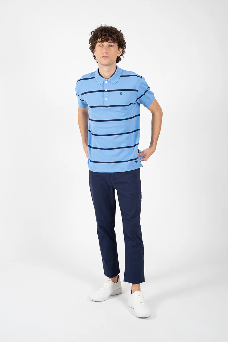 Polo raya celeste - Image 2