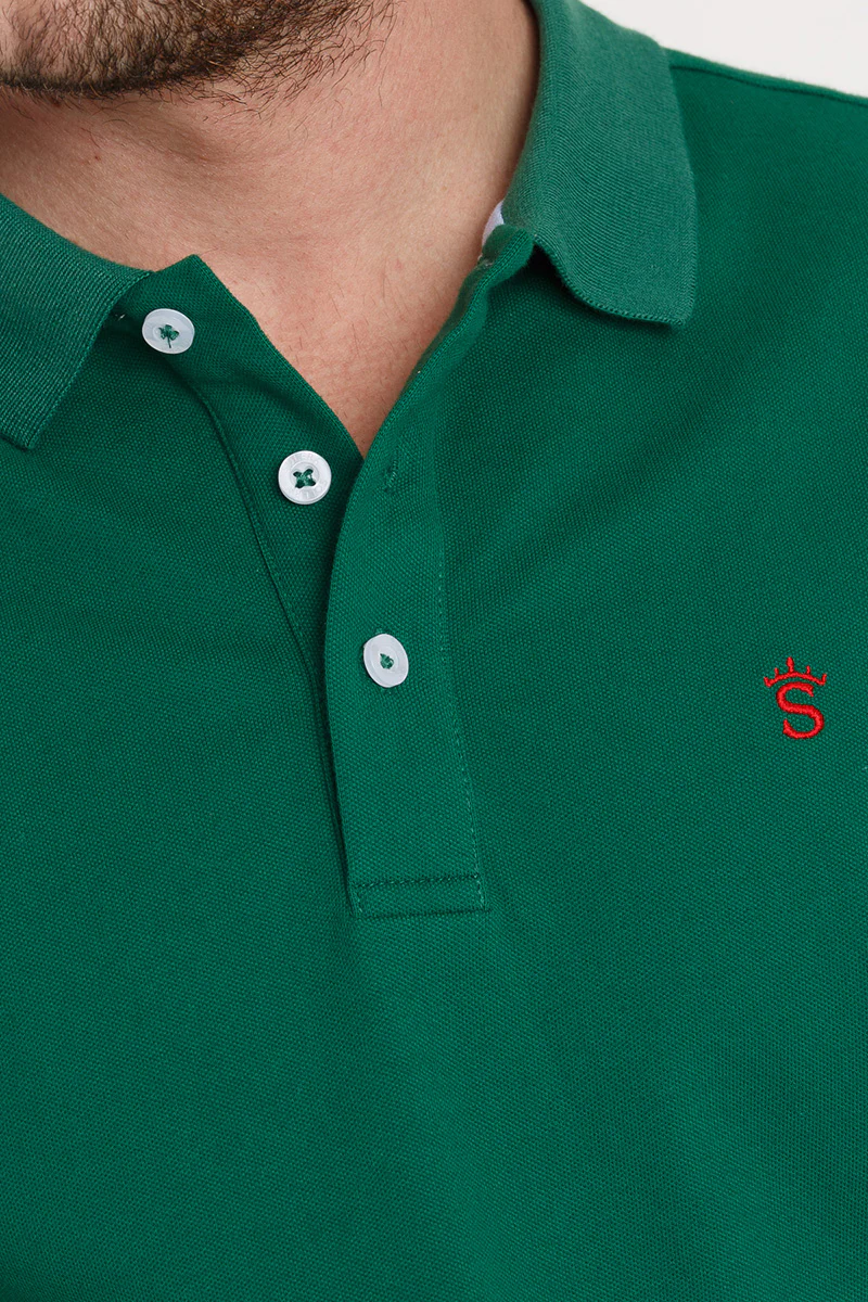 Polo Verde Botella - Image 2