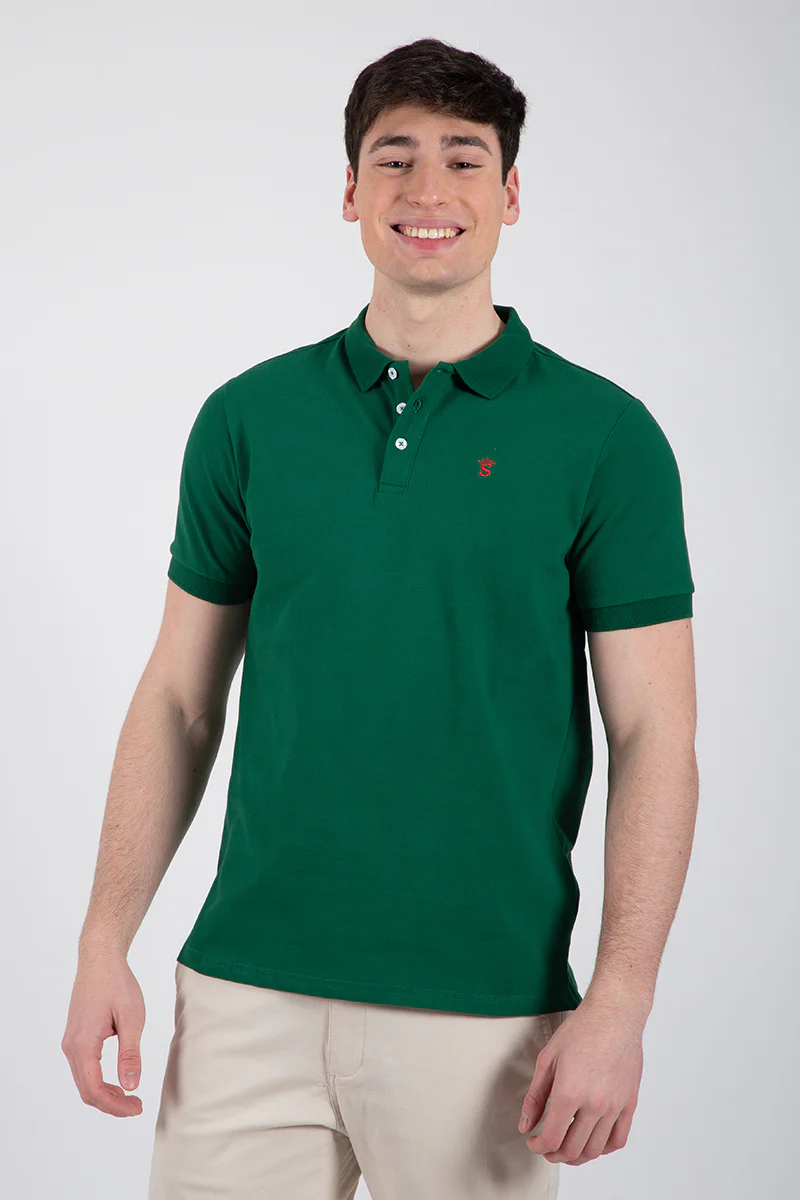 Polo Verde Botella - Image 6