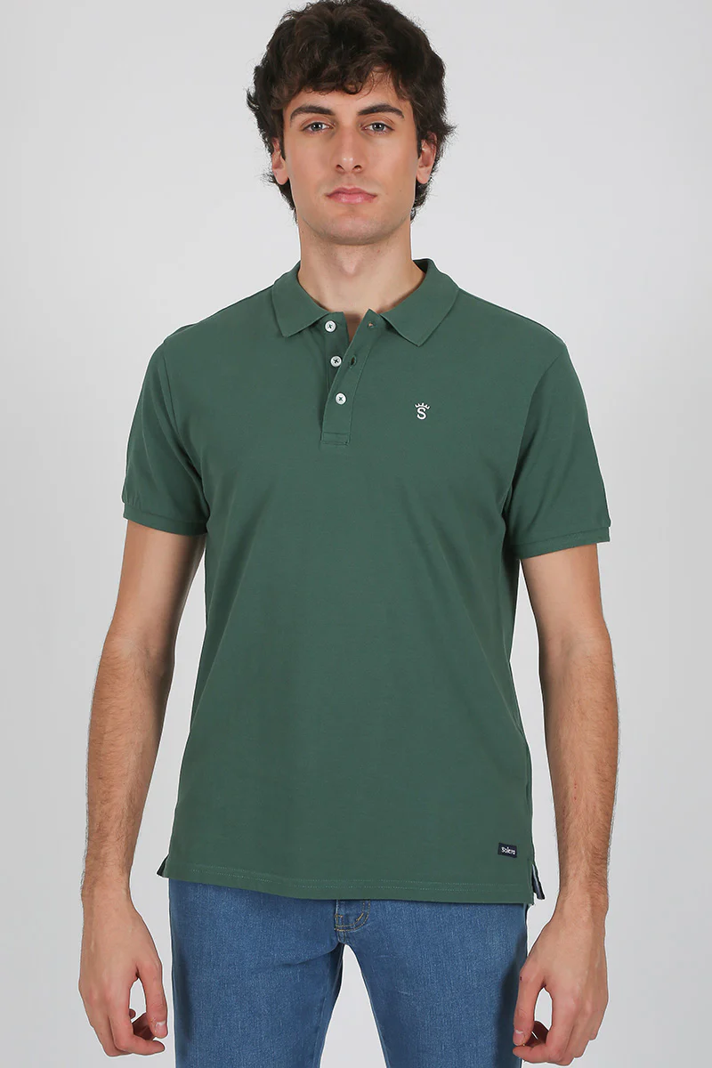 Polo Verde Botella - Image 3