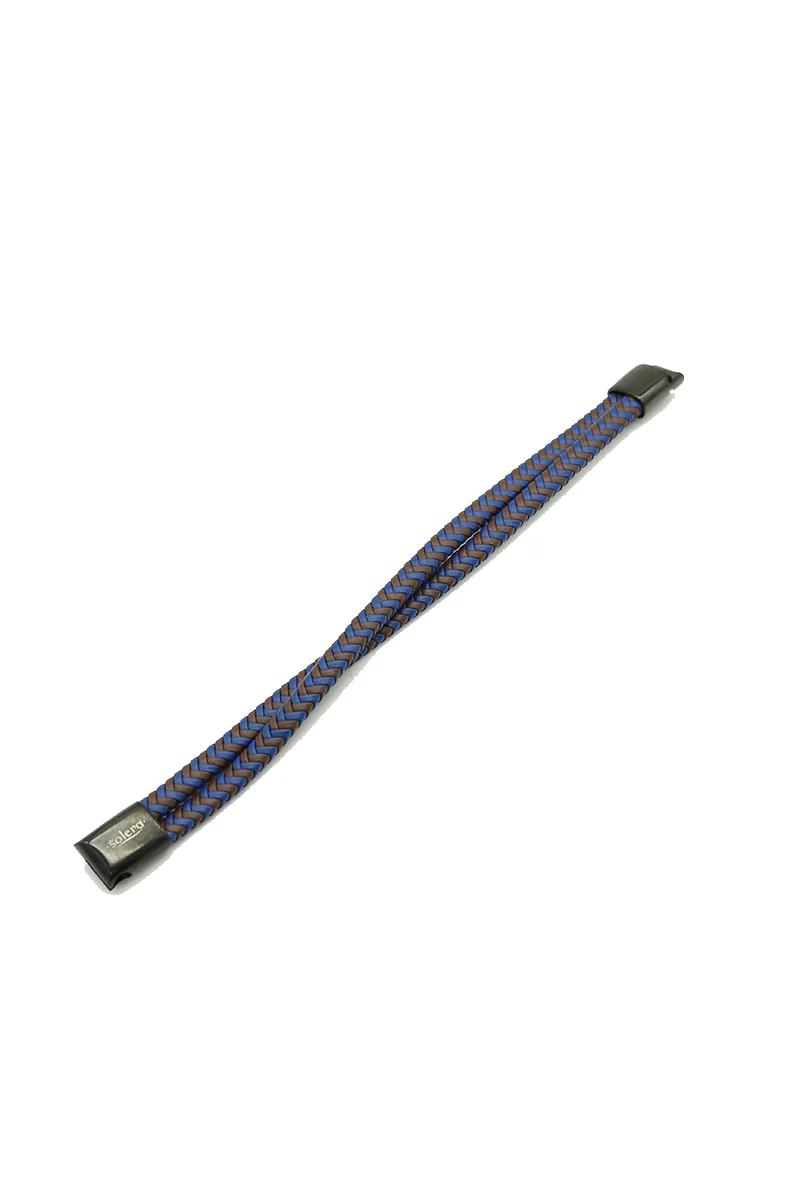 Pulsera Trenzada Azul - Image 3