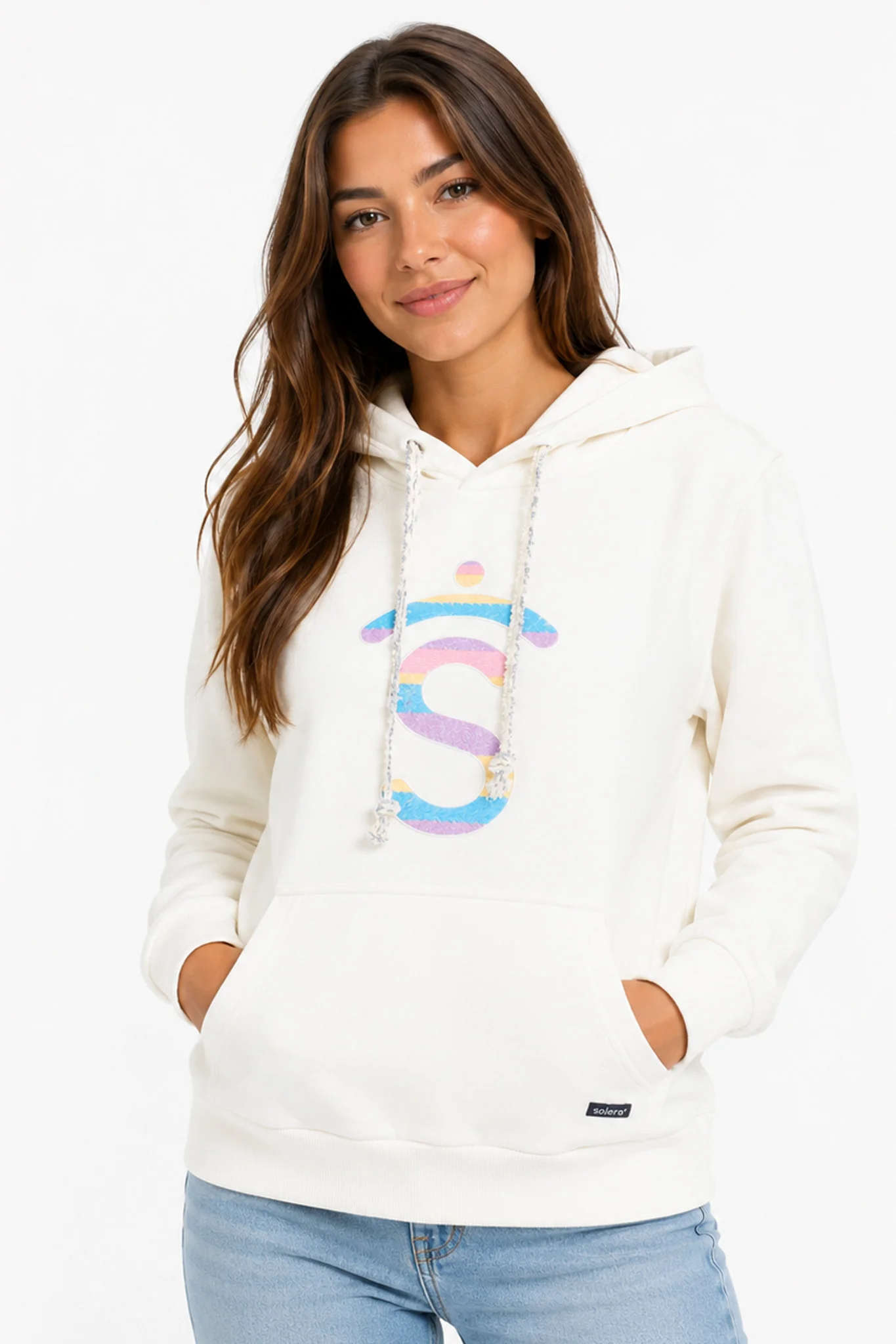 sudadera BLANCO ROTO