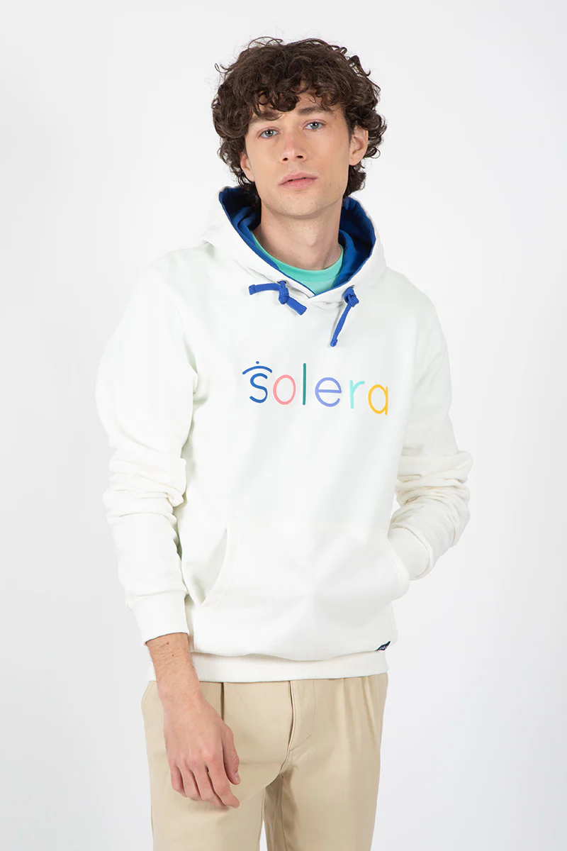Sudadera capucha blanca - Image 2