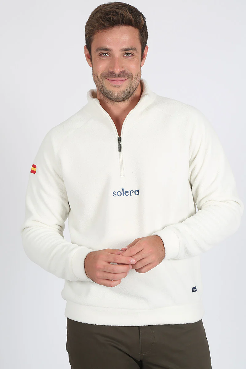 Sudadera polar España Crudo - Image 2