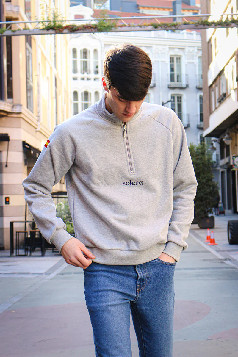 Sudadera Gris Oscuro España - Image 2