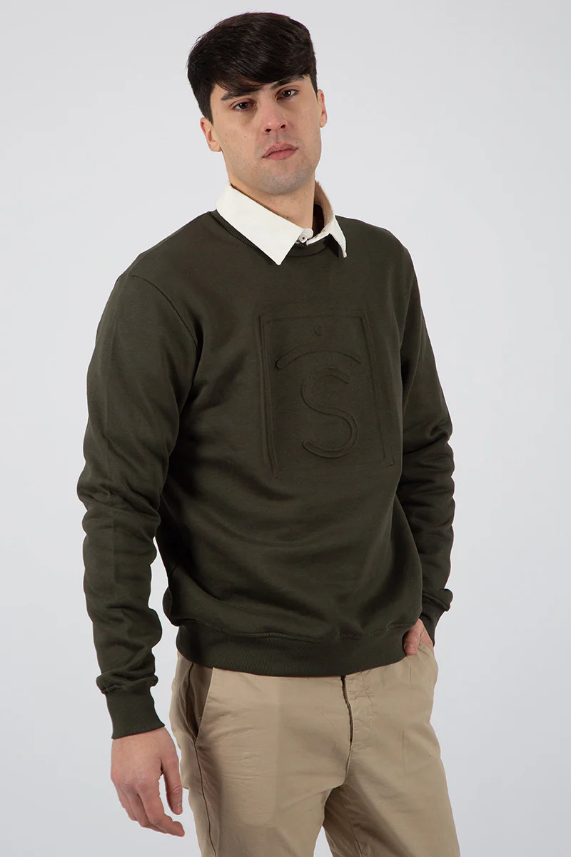 Sudadera verde