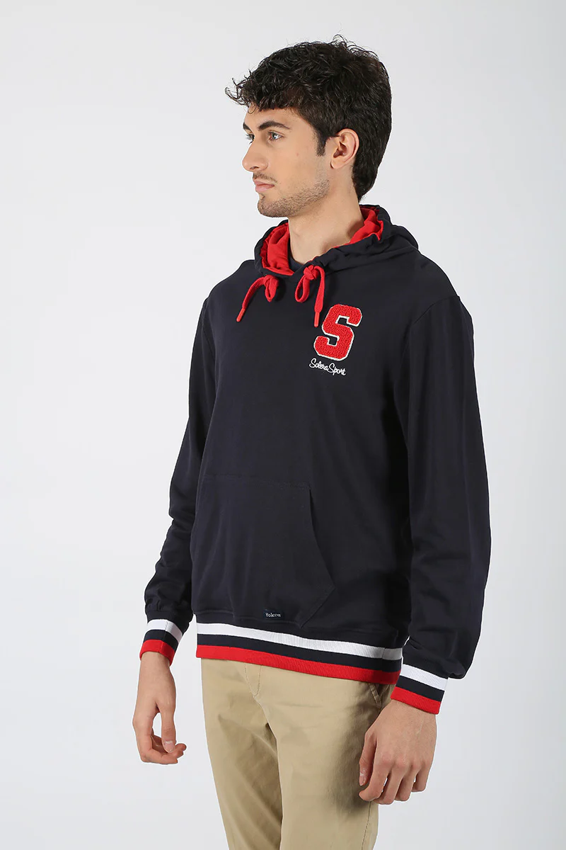 Sudadera Letra Marino - Image 3