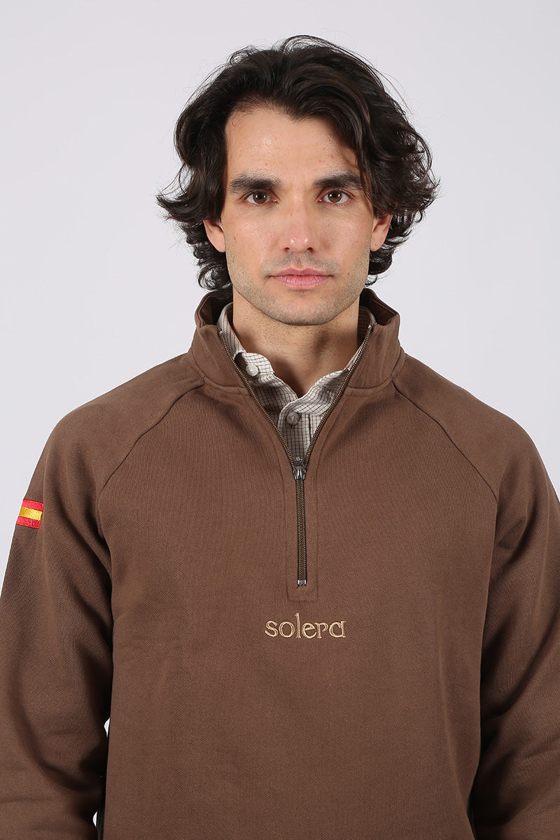 Sudadera España Marrón