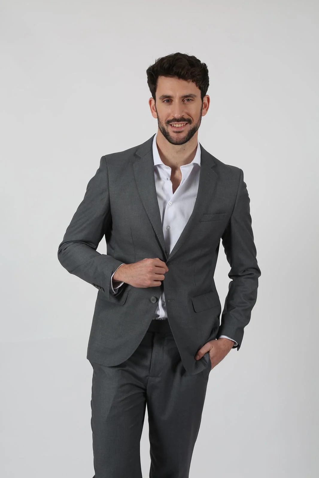 Traje gris marengo - Image 3