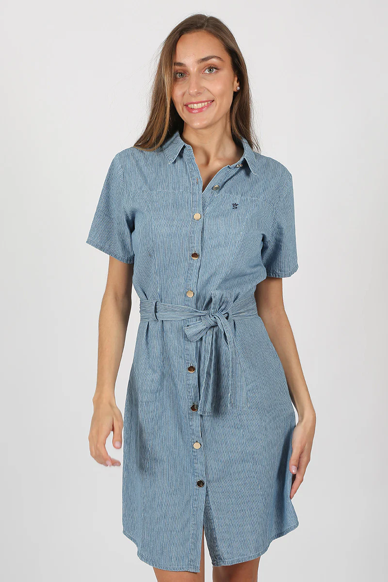 Vestido Imari Azul