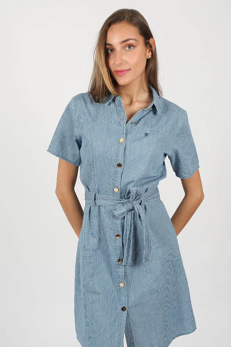 Vestido Imari Azul - Image 5