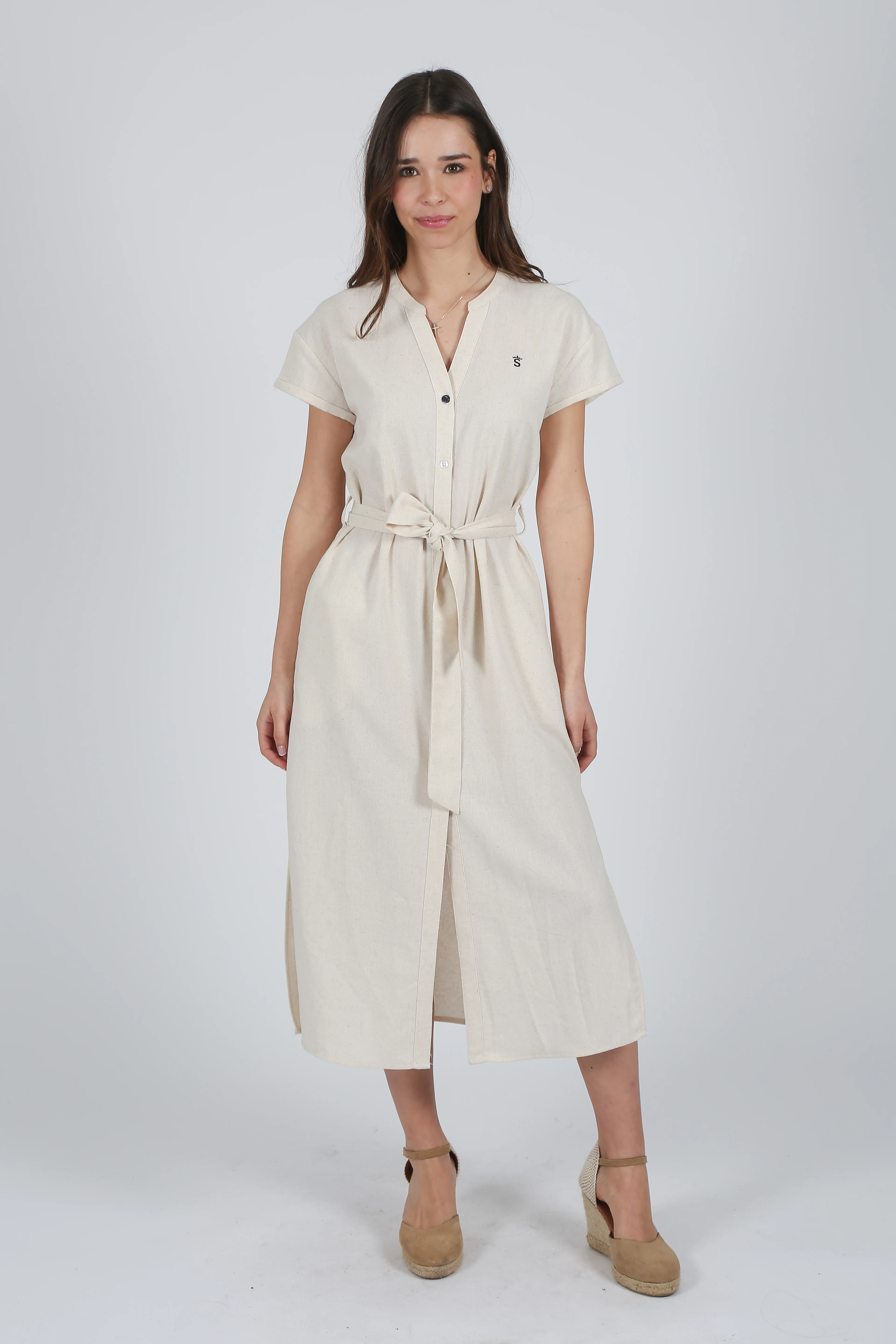 Vestido Crema