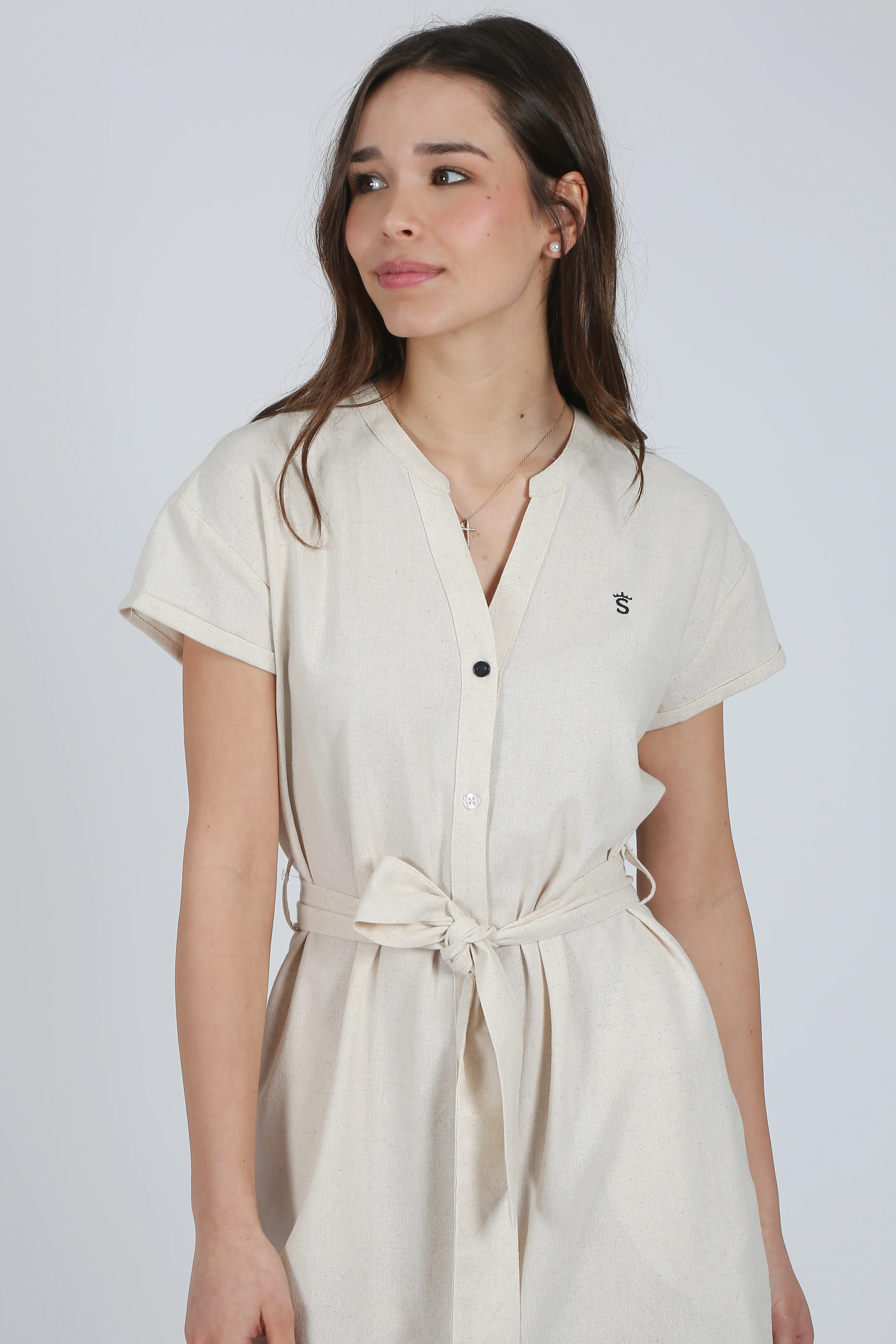 Vestido Crema - Image 3