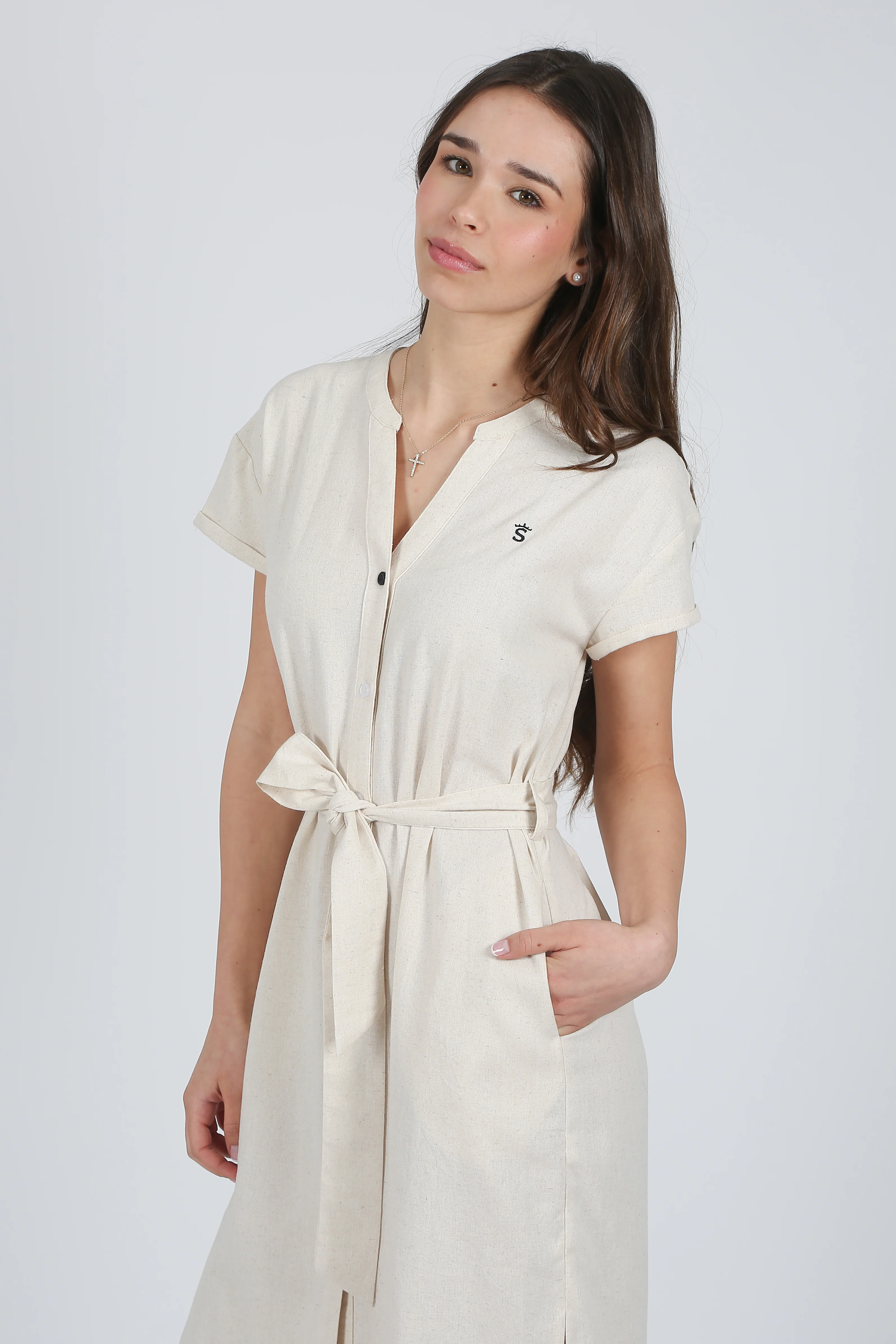 Vestido Crema - Image 4