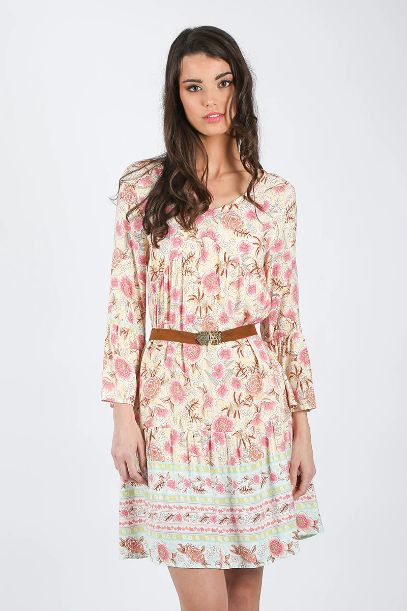 Vestido Crudo Estampado - Image 4