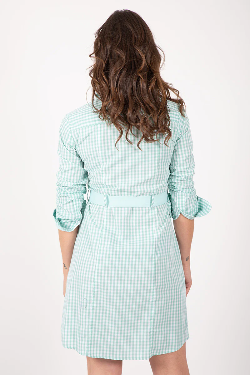 Vestido Cuadro Agua - Image 4