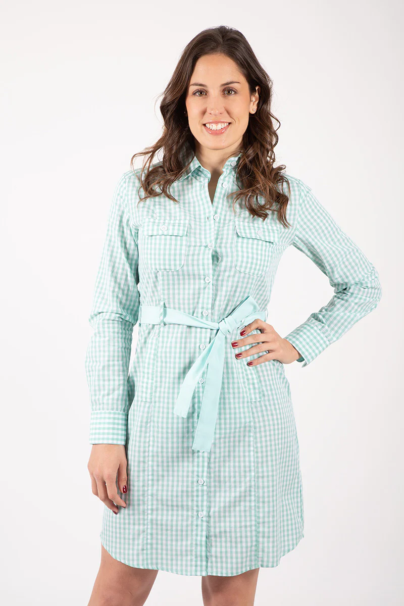Vestido Cuadro Agua - Image 7