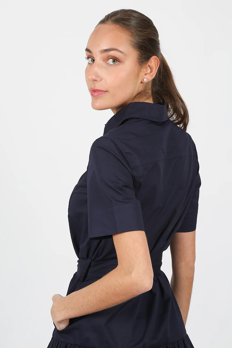 Vestido Ambaré Marino - Image 5