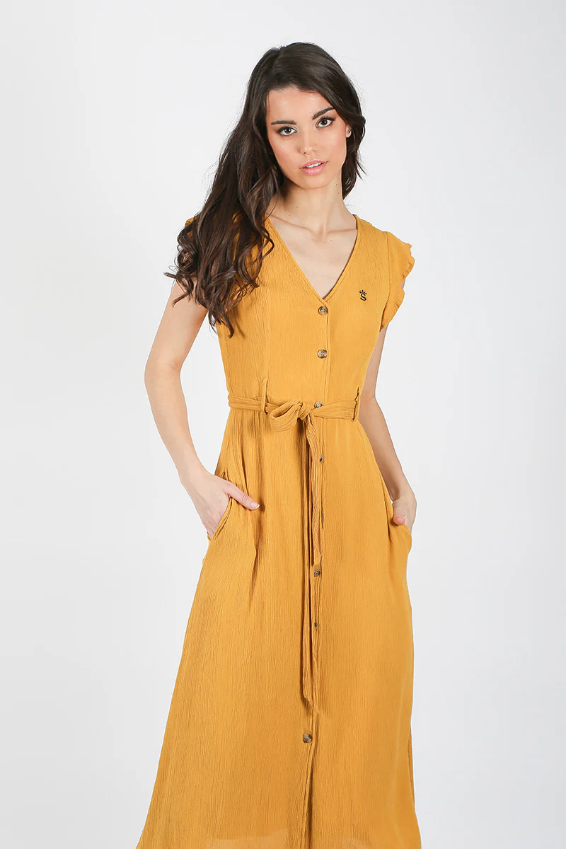 Vestido Ocre - Image 3
