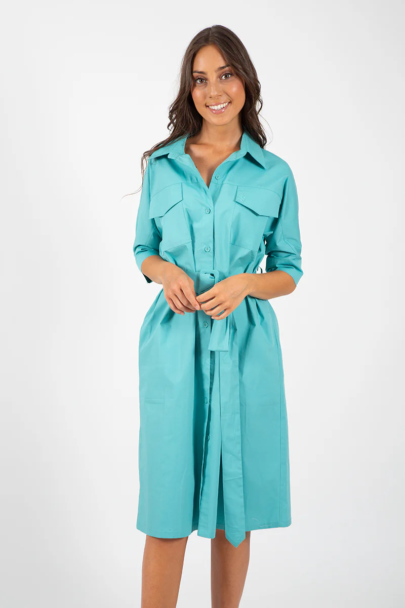 Vestido turquesa - Image 2